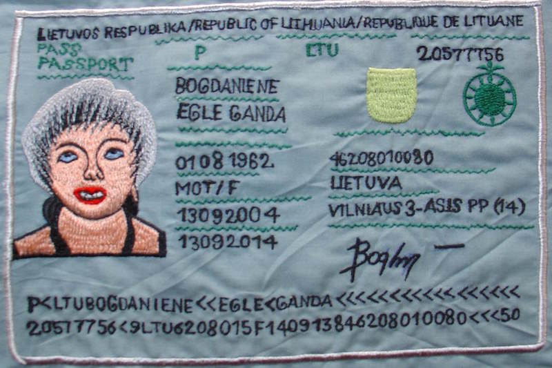 Eglė Ganda Bogdanienė - Pasas ● Passport - eglegandatextile